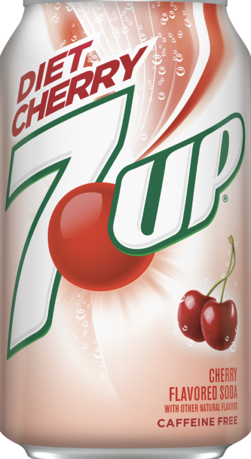 Zero Cherry 7up 12 oz 12ct