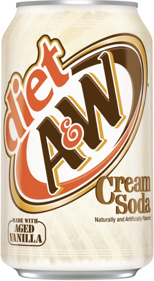 Zero A&W Cream Soda 12 oz 12ct