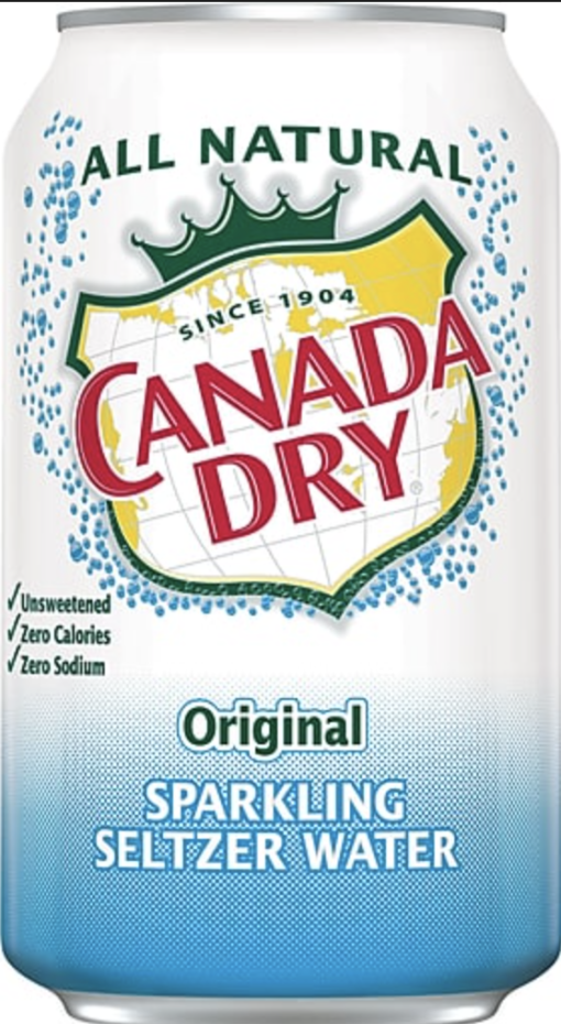 Canada Dry Original Seltzer 12 oz 12ct