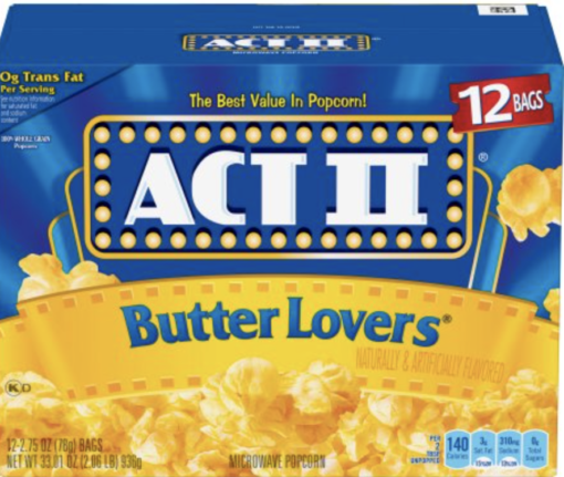 Act II Microwave Popcorn 32 ct