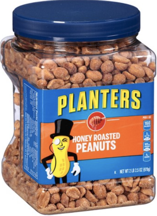 Honey Roasted Peanuts, can