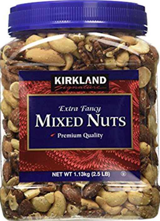 Delux Mixed Nuts no peanuts 34oz