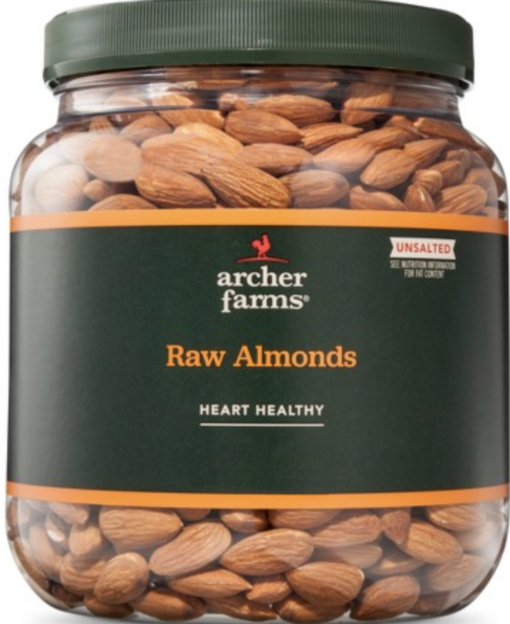 Plain Almonds (Raw) 48oz