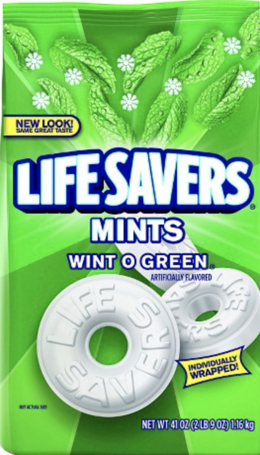 Life Savers Wintergreen 3.5 lb Ind. Wrapped