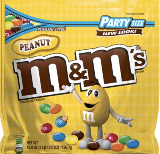 M & M Peanut 62oz