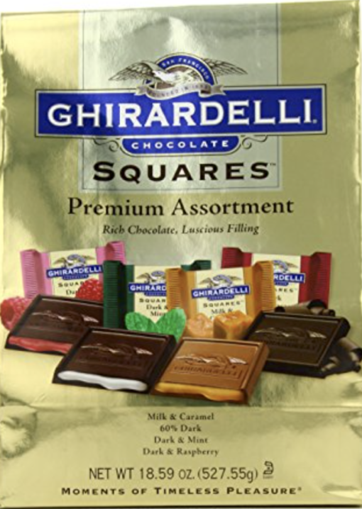 Ghiradeli Chocolate Squares asstd