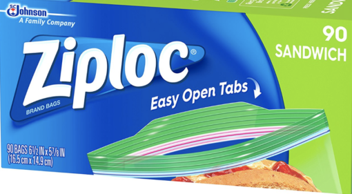 Ziplock Sandwich Bags  500 ct