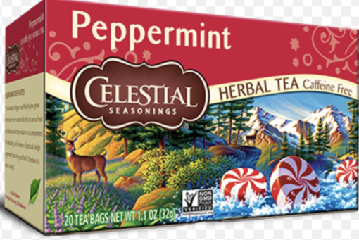 Celestial Peppermint tea 6/25 ct