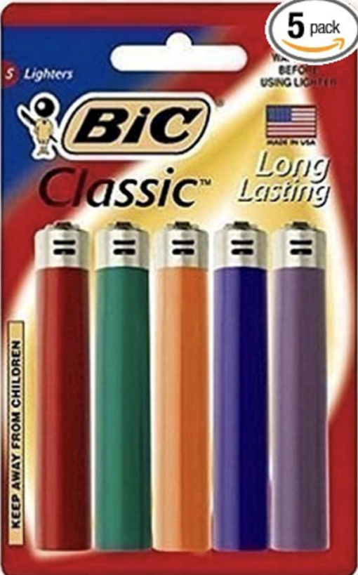 Bic Lighters 4ct. (Wands)