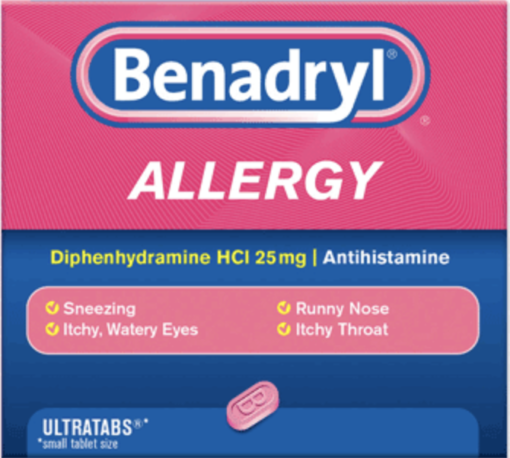 Benadryl 144ct