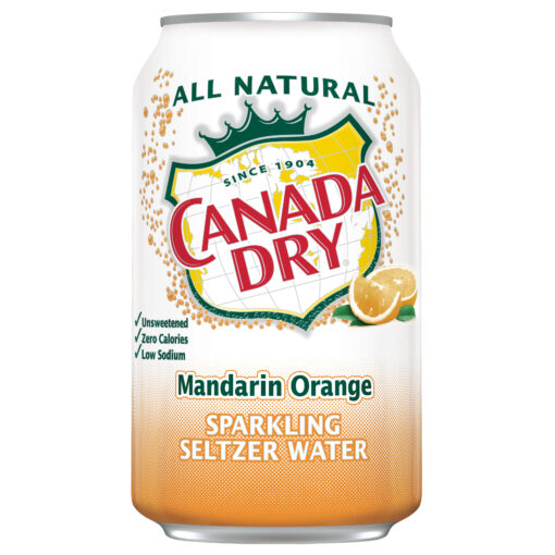 Canada Dry Orange Seltzer 12oz 24ct