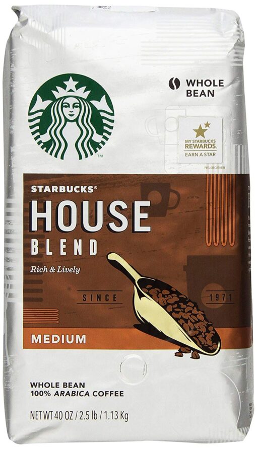 Starbucks House 2.5lb Bag-Whole Bean