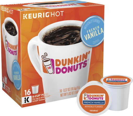 K-Cups Dunkin Donuts French Vanilla 22ct