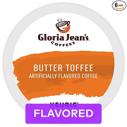 K-Cups Gloria Jean’s Butter Toffee 96ct