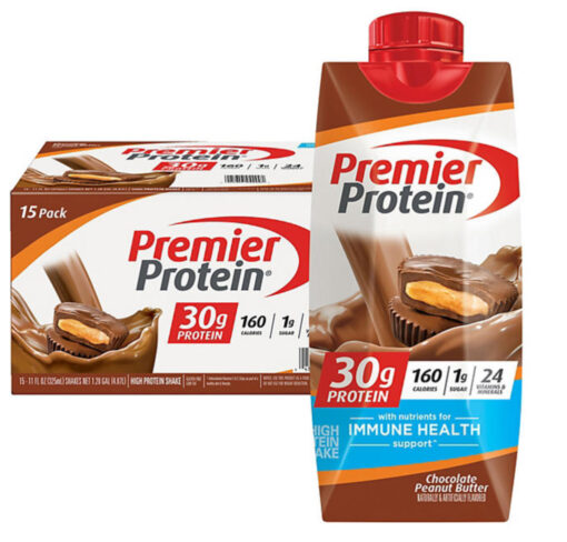 Premier protein chocolate peanut butter 11oz 15ct