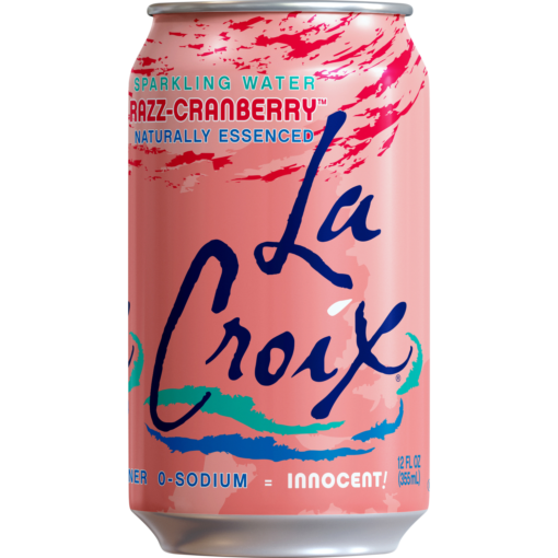 La Croix Cran Raspberry 12oz 24ct