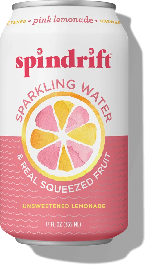 Spindrift Pink Lemonade 12oz 24ct
